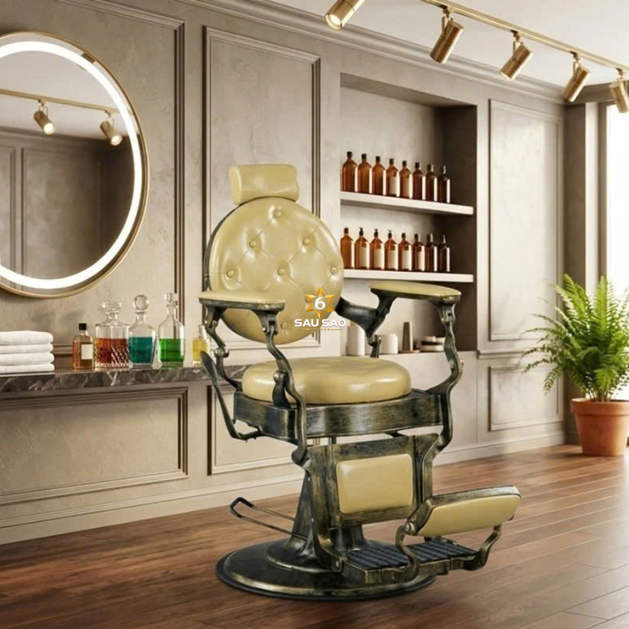 Ghế cắt tóc nam barber shop BB510C