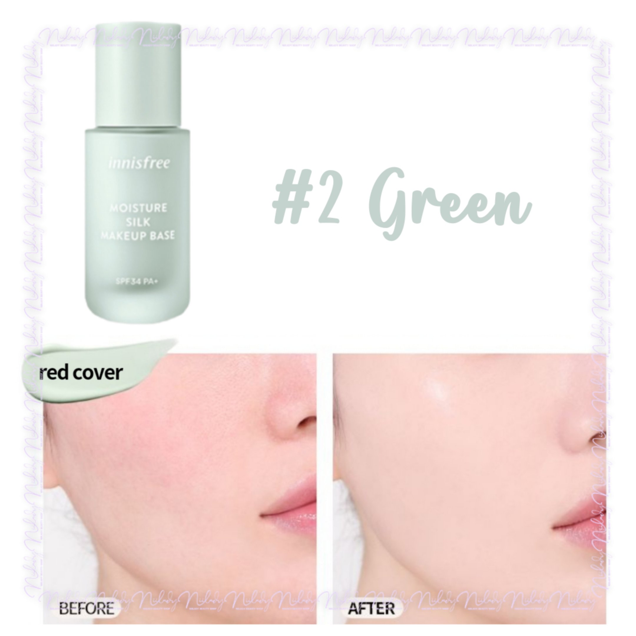 Kem lót Innisfree Moisture Silk Makeup Base SPF34 PA+ (30ml)