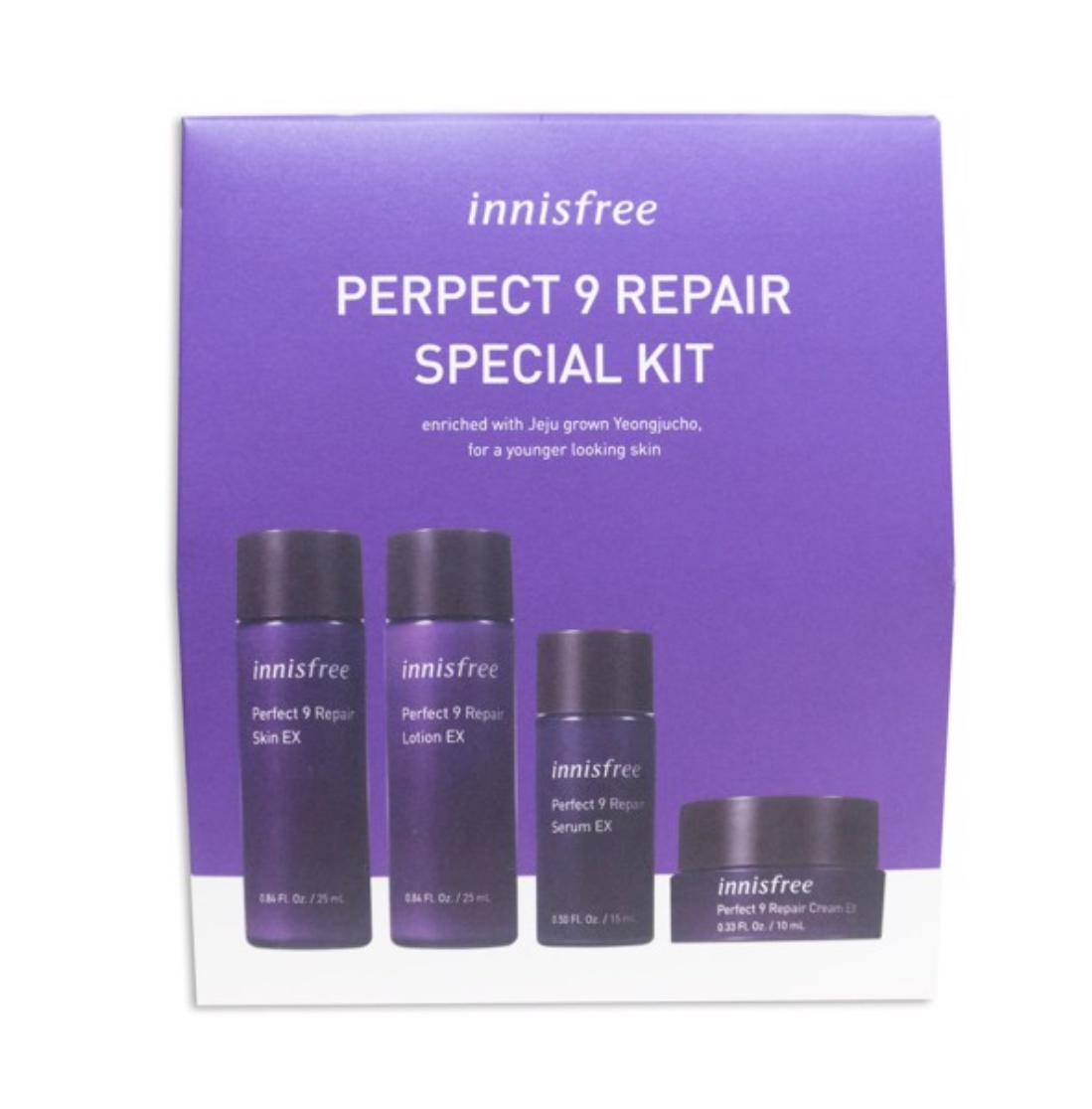 Bộ sản phẩm mini Innisfree Perfect 9 Repair Special Kit
