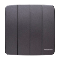 Panasonic - Bộ 4 công tắc B 1 chiều dòng Minerva