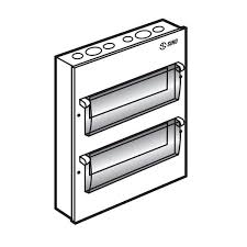 Sino - Tủ điện Kim loại 4PL - chìm