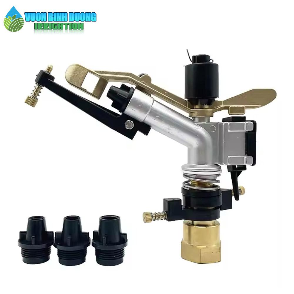 Béc Tưới Phun Mưa WATA FS25 Ren 34 Lõi Thau Bán Kính Tưới 20m/ Lưu Lượng 7m3/h/ Áp Lực 1.5 - 4Bar
