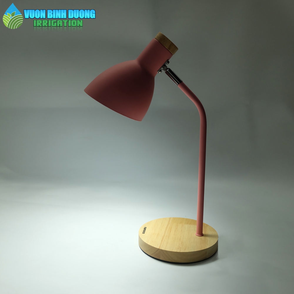 Đèn Bàn Học Đế Gỗ NANOCO NDKC03 Chống Cận, Ánh Sáng Chuẩn, BH 12 Tháng