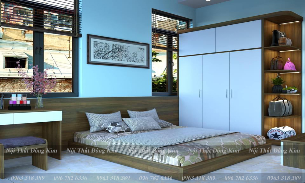 Tủ bếp Melamine TBMLM 029