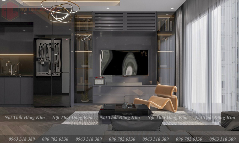 Tủ bếp Melamine TBMLM 028