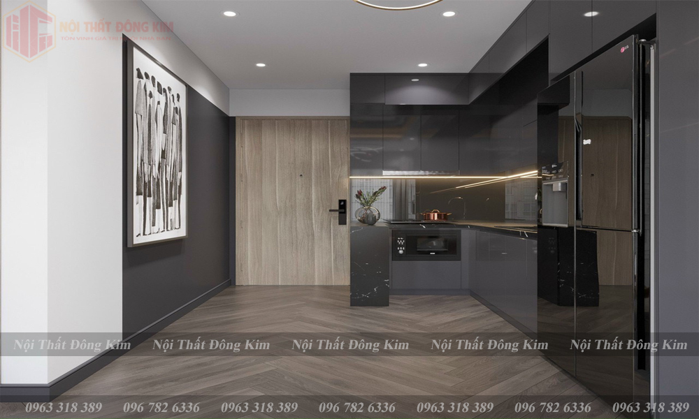 Tủ bếp Melamine TBMLM 028