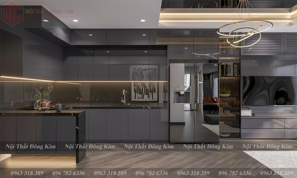 Tủ bếp Melamine TBMLM 028