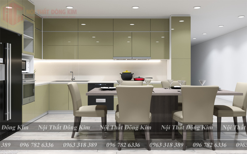 TỦ BẾP INOX 304 CAO CẤP 07