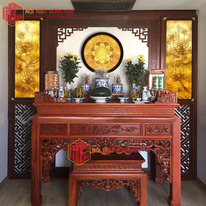 Mẫu Bàn Thờ Đứng  05