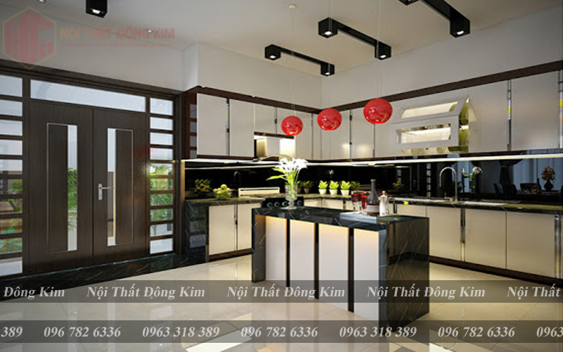 Bếp Cánh Kính Cường Lực Cao Cấp 014