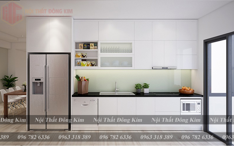 Bếp Cánh Kính Cường Lực Cao Cấp 014