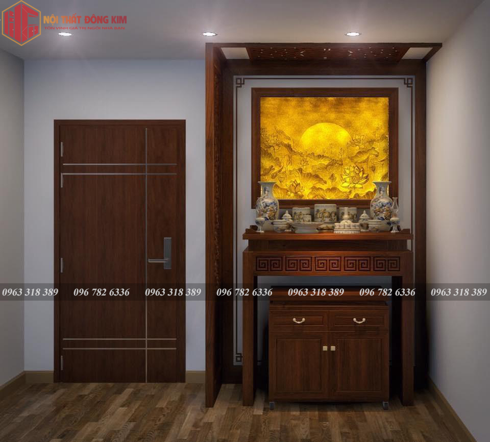 Mẫu Bàn Thờ Đứng  06