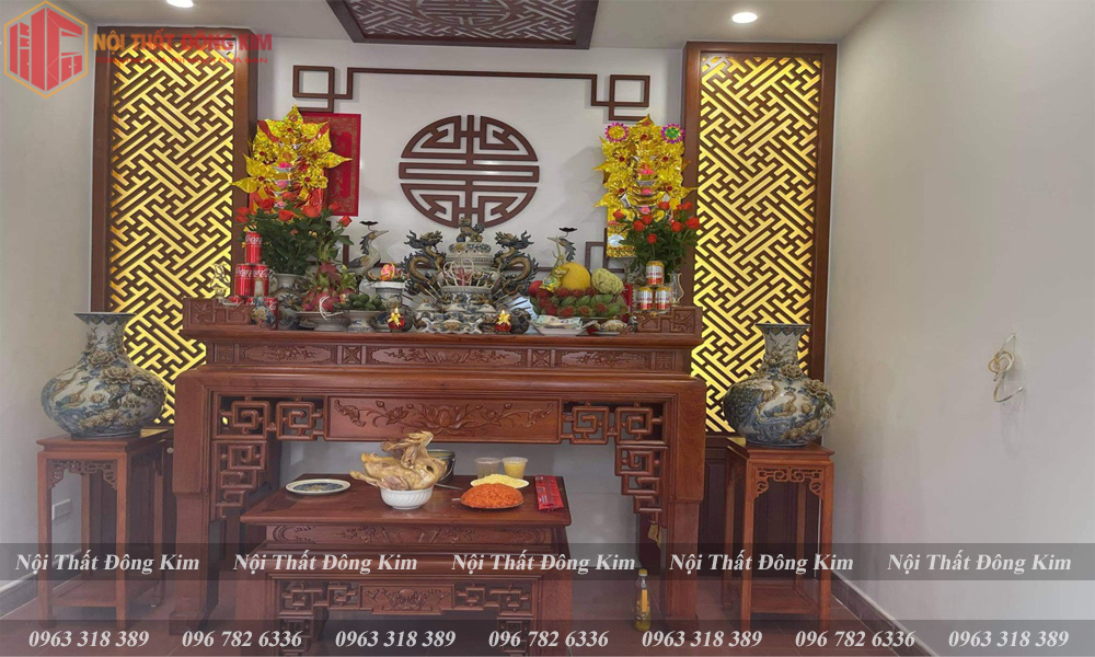 Mẫu Bàn Thờ Đứng  01