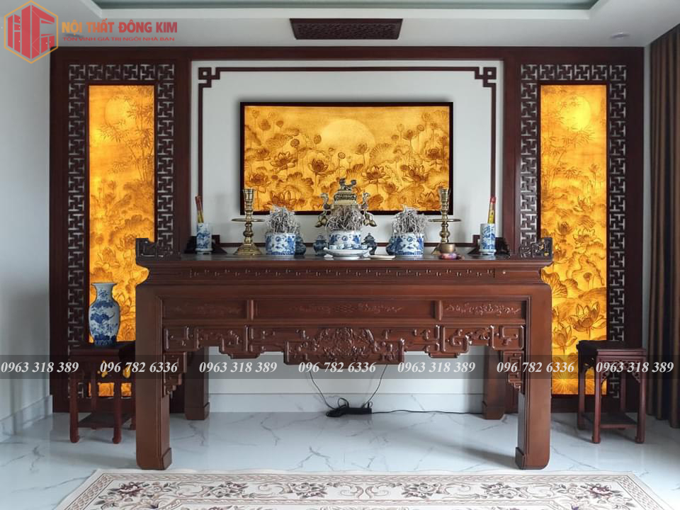 Mẫu Bàn Thờ Đứng  06