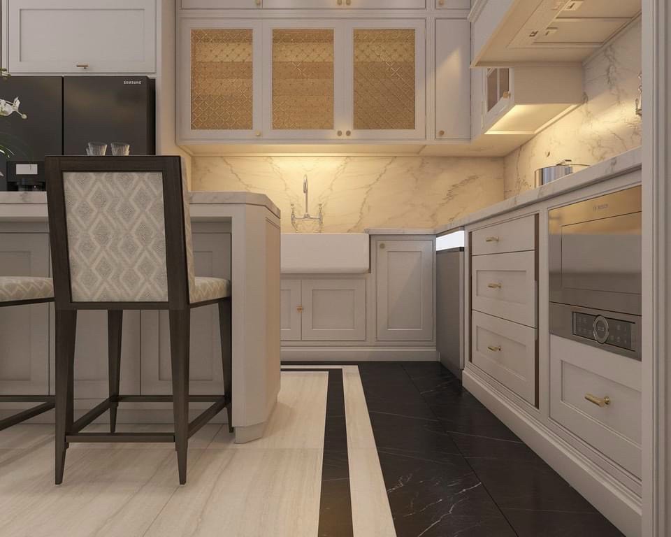 Tủ Bếp Sơn Inchem Cao Cấp 033