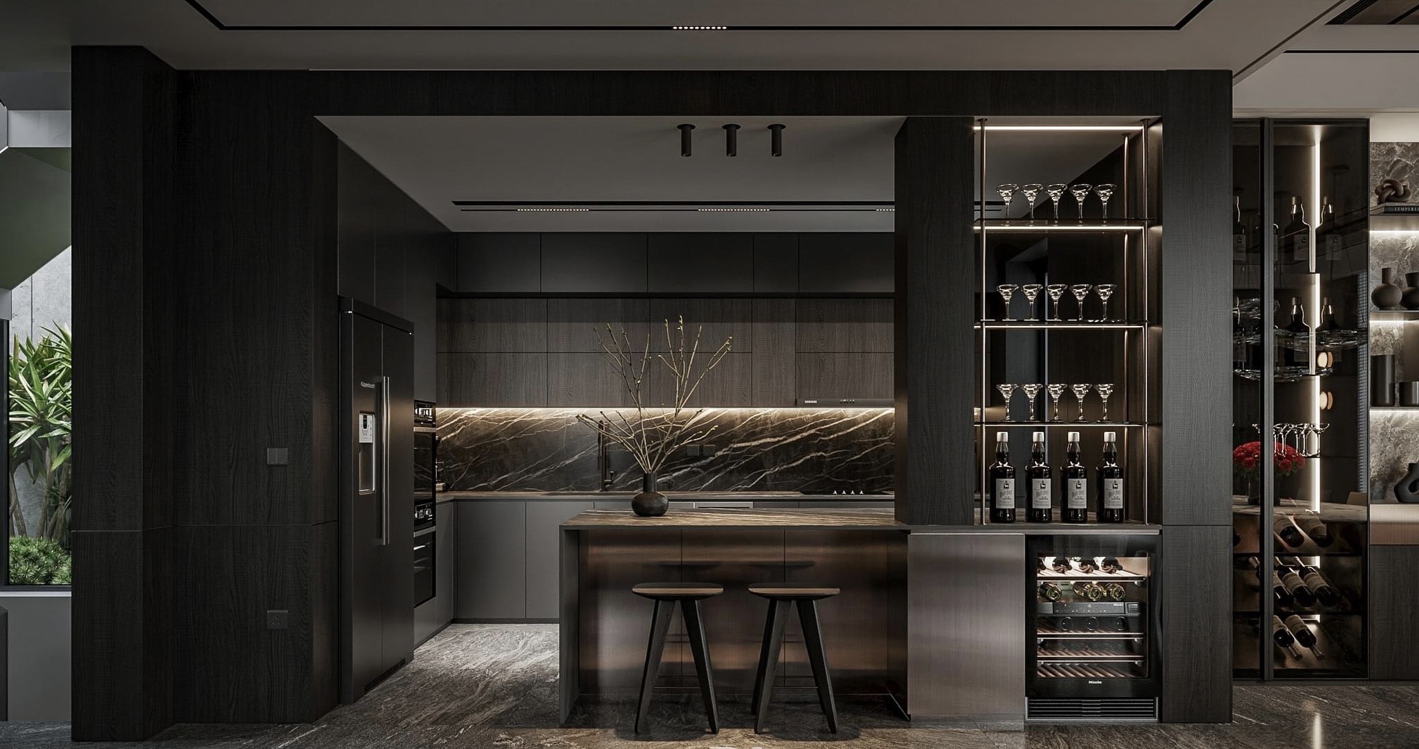 Tủ bếp Melamine TBMLM 30