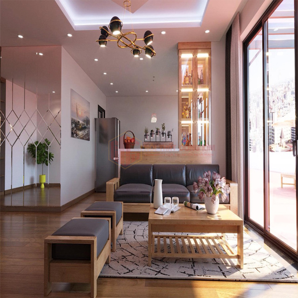 Vách ngăn phòng khách 03