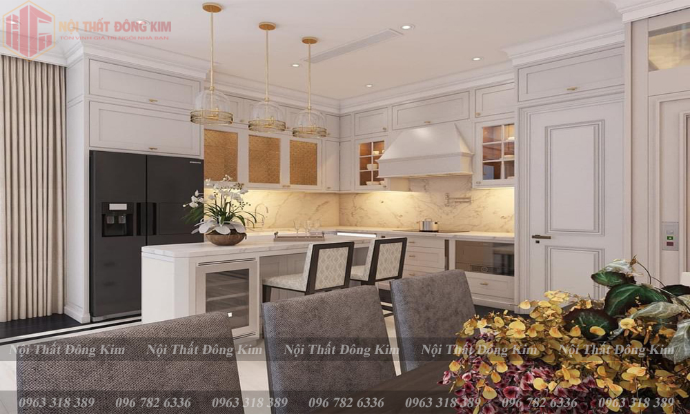 Tủ Bếp Sơn Inchem Cao Cấp 029