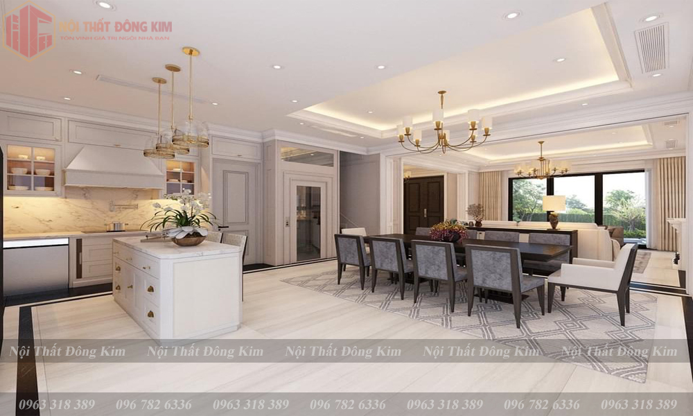 Tủ Bếp Sơn Inchem Cao Cấp 029