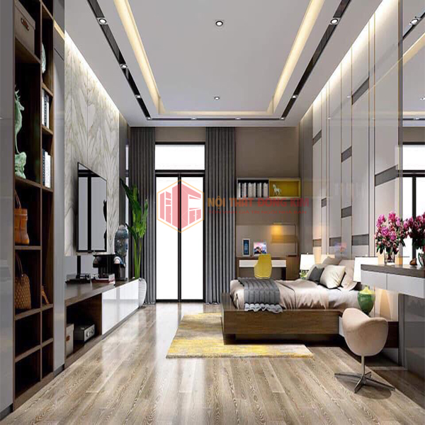 Vách ngăn phòng khách 01