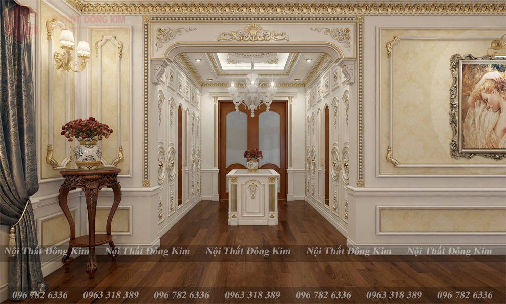 Tủ bếp gỗ gõ Đỏ TBGD 019