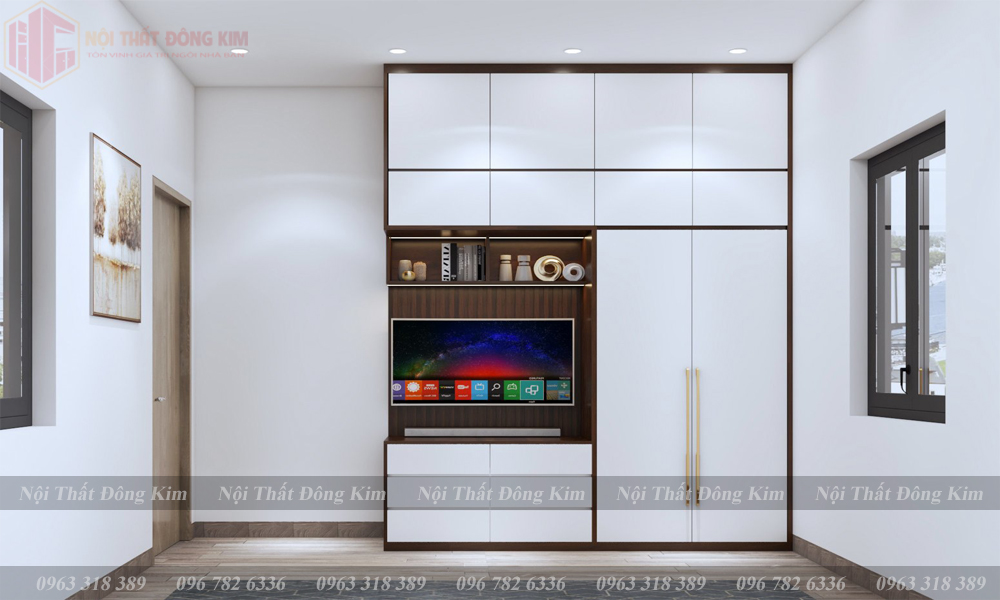 Tủ bếp Melamine TBMLM 027