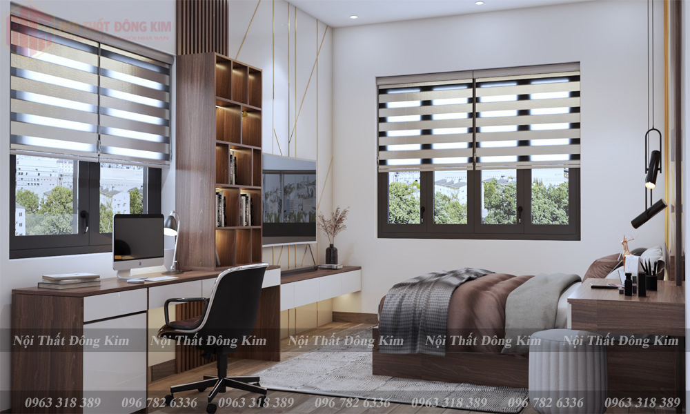 Tủ bếp Melamine TBMLM 027