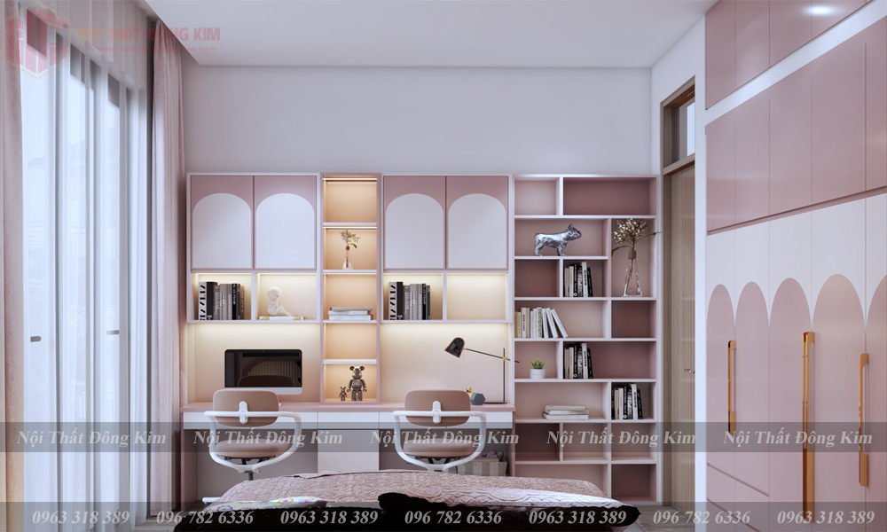 Tủ bếp Melamine TBMLM 027