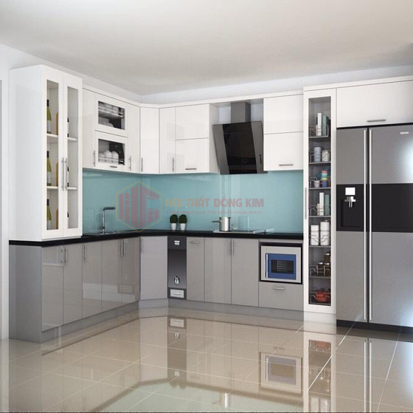 Tủ bếp có bàn đảo TBCBD 03