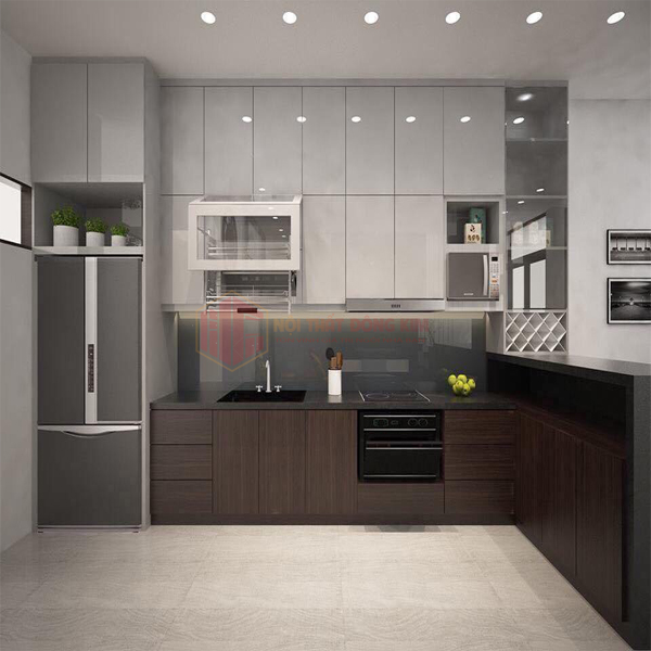 Tủ bếp Acrylic TBAC 019