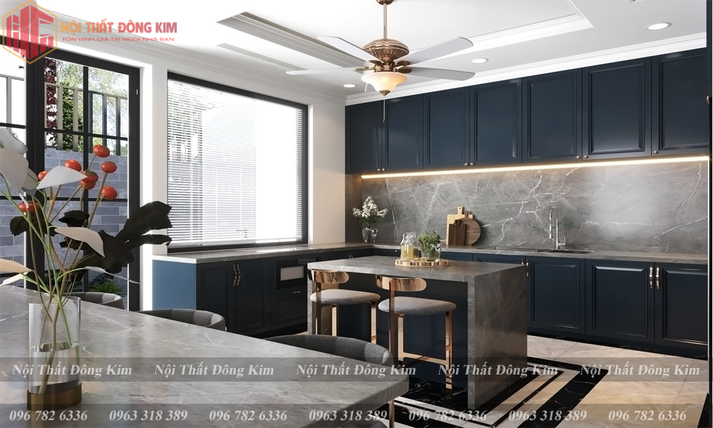 Tủ Bếp Sơn Inchem Cao Cấp 012