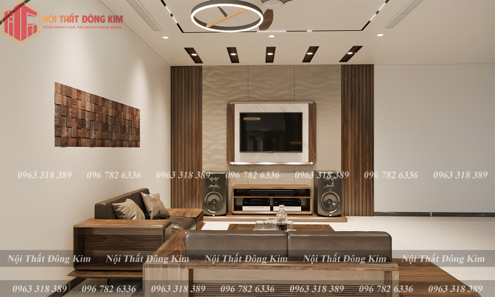 Tủ bếp gỗ óc chó 014