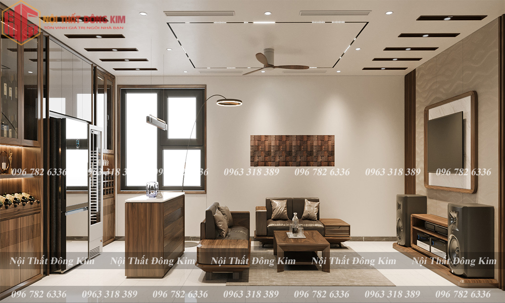 Tủ bếp gỗ óc chó 014