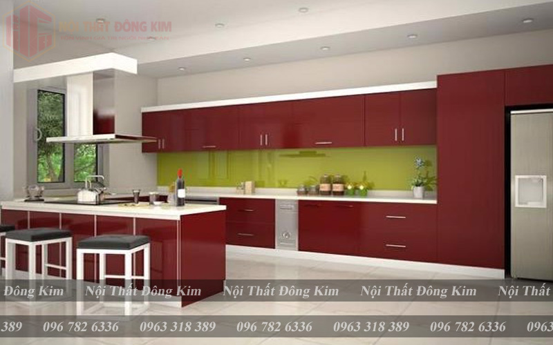 TỦ BẾP INOX 304 CAO CẤP 012