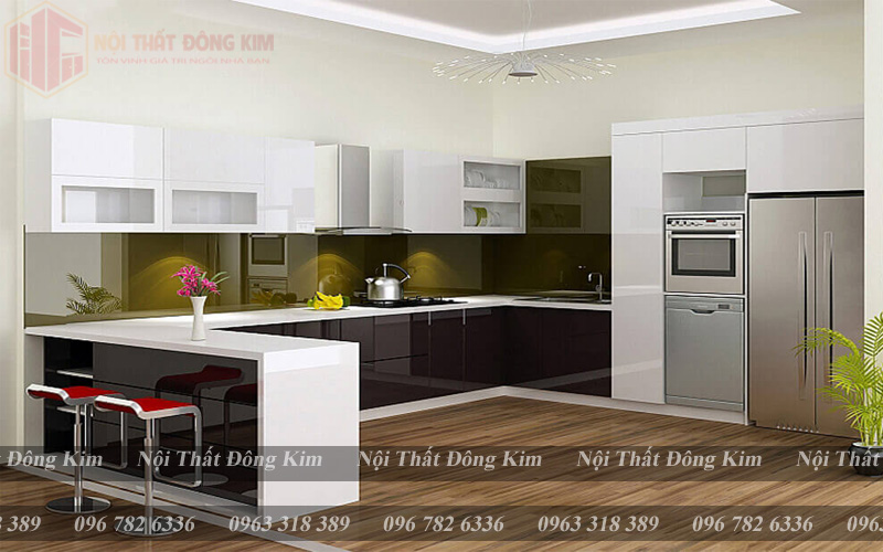 TỦ BẾP INOX 304 CAO CẤP 013