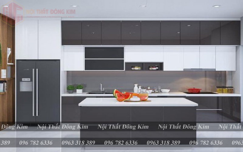 Bếp Cánh Kính Cường Lực Cao Cấp 023