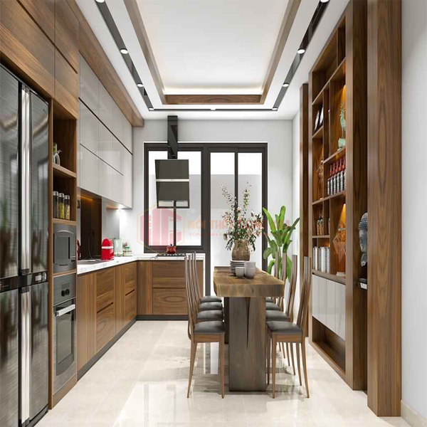 Tủ bếp MFC lõi xanh TBMFC 04