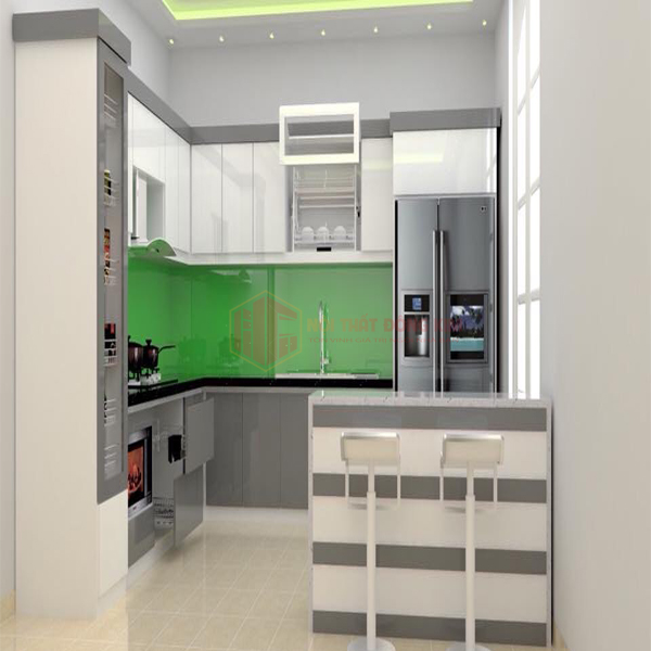 Tủ bếp Acrylic TBAC 031