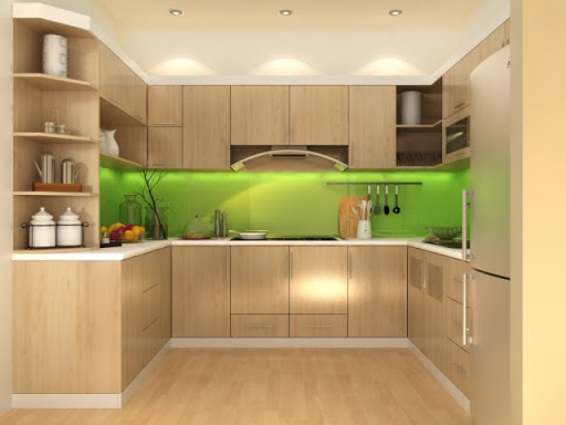 Tủ bếp Melamine TBMLM 08
