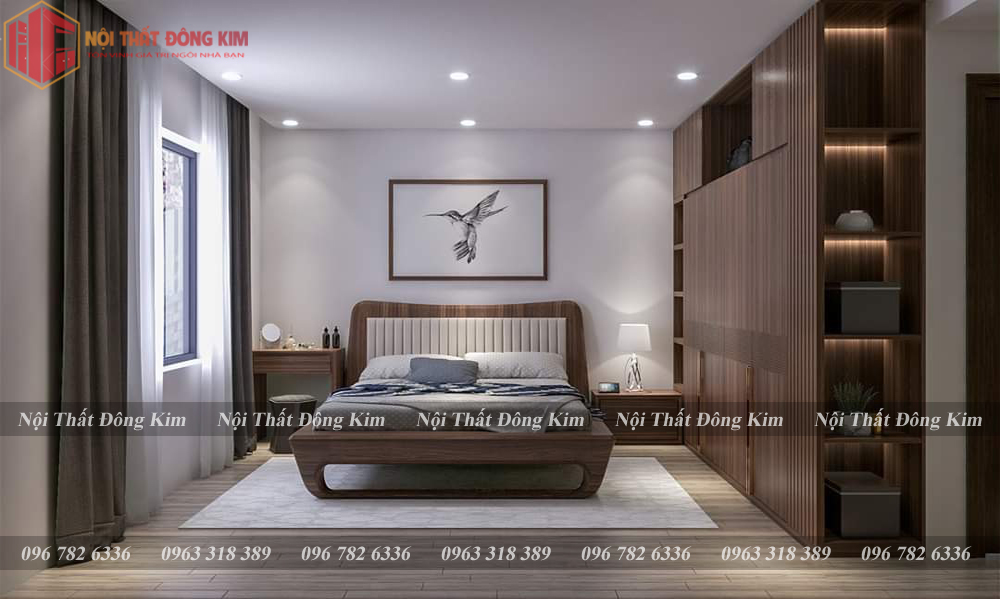 Tủ bếp gỗ óc chó 019
