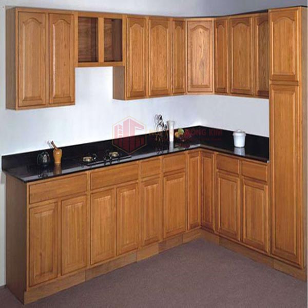 Tủ bếp gỗ sồi Mỹ TBSM 06