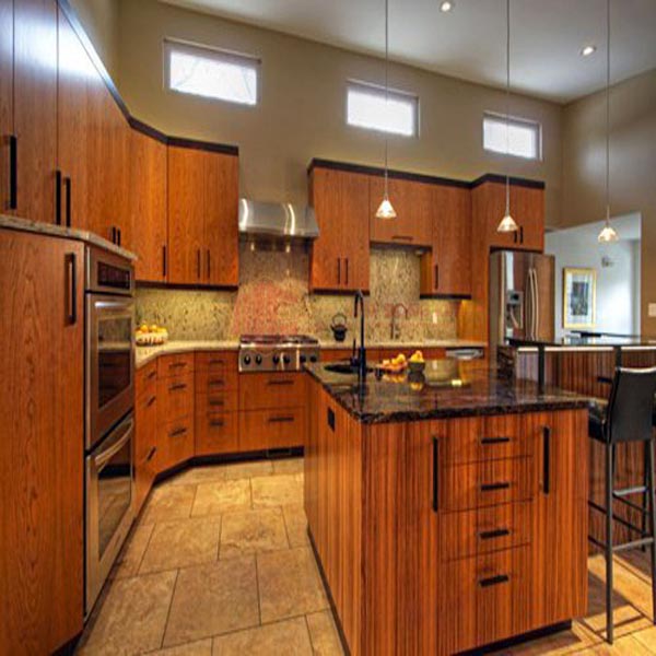 Tủ bếp gỗ sồi Mỹ TBSM 09