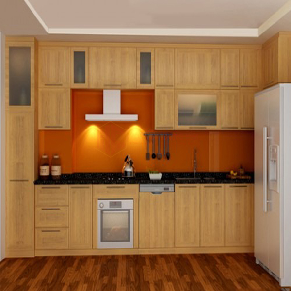 Tủ bếp gỗ sồi Nga TBSN 031