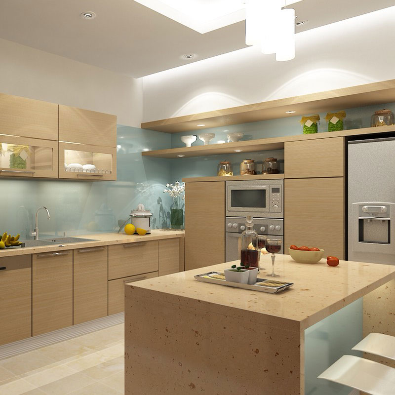 Tủ bếp Laminate TBLM02