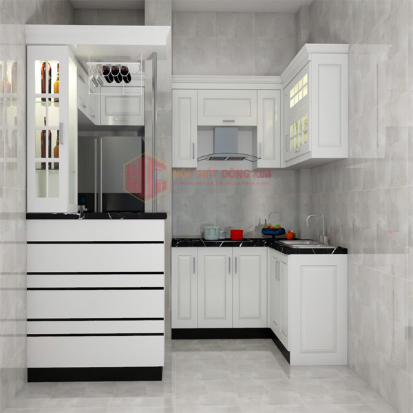 Tủ Bếp Sơn Inchem Cao Cấp 01