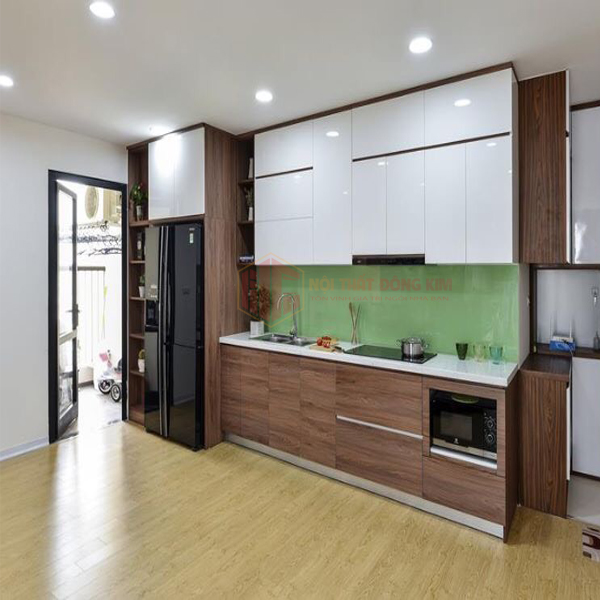 Tủ bếp gỗ Veneer TBGV 02
