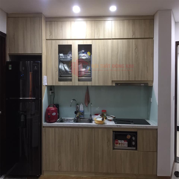 Tủ bếp gỗ Veneer TBGV 05