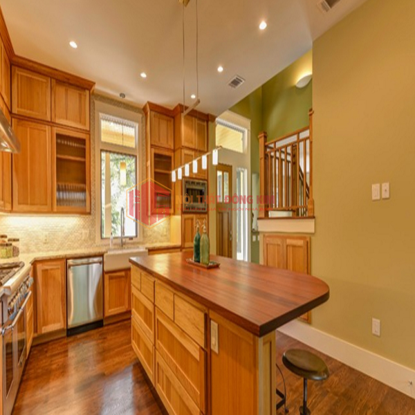 Tủ bếp gỗ Xoan Đào TBXD 08