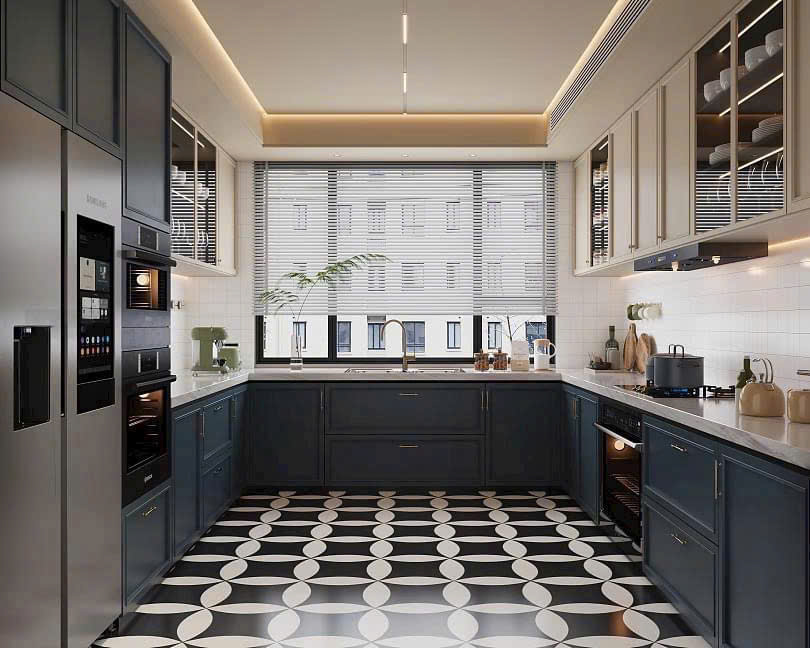 Tủ Bếp Sơn Inchem Cao Cấp 037