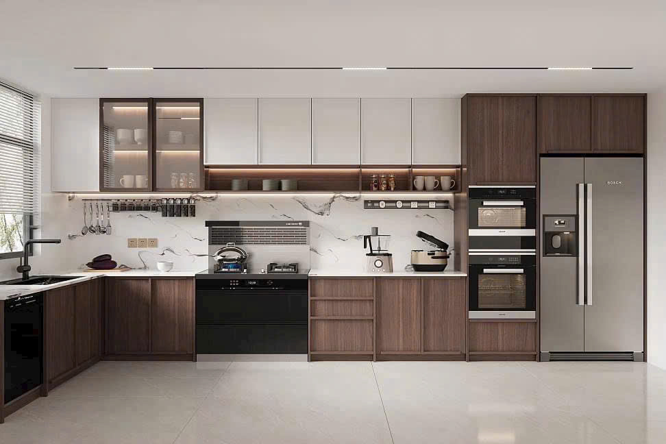 Tủ Bếp Sơn Inchem Cao Cấp 039